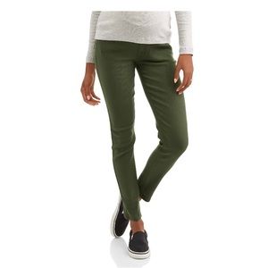 Maternity Oh! Mamma Skinny Pant with Demi Panel 3XL Olive Green